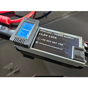 Zasilacz 14,4V 120A Wyświetlacz / Amperomierz Woltomierz /